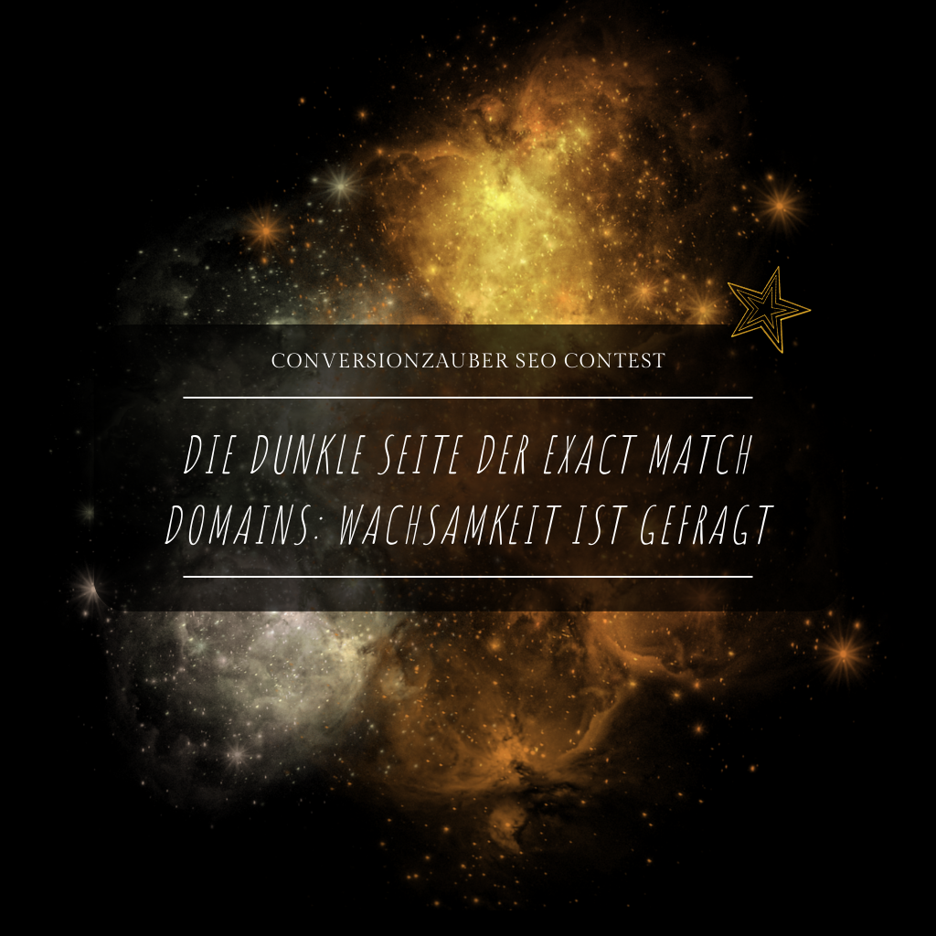 Die dunkle Seite der Exact Match Domains